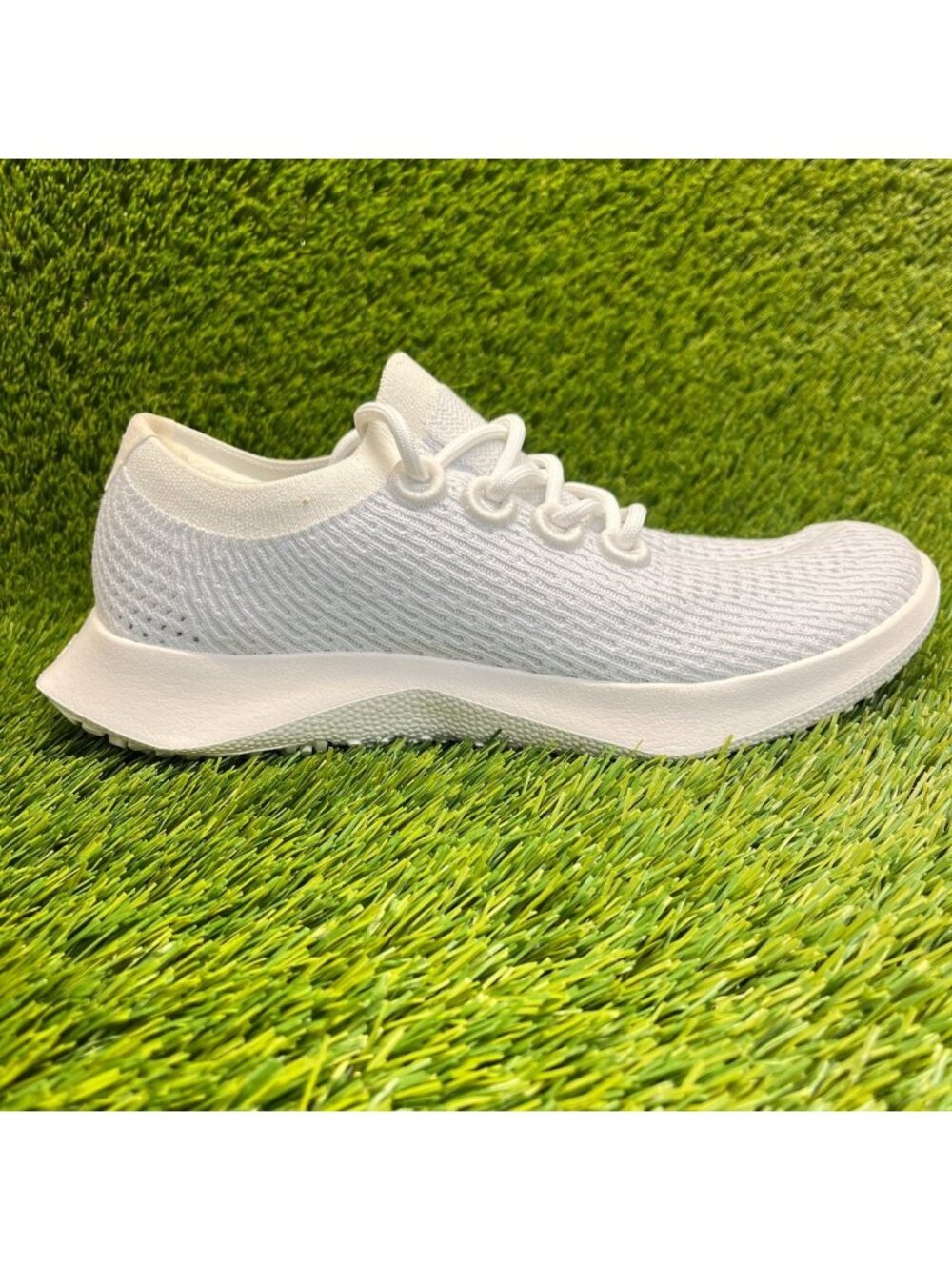 Allbirds Tree Dasher 2 Womens Size 9.5 Blizzard Athletic Running Shoes Sneakers
